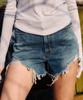 ERER Destroyed Denim Short Pants Blue