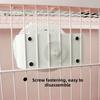 Ventilator de răcire pentru animale de companie alimentat prin USB Durată lungă de viață a bateriei Viteză reglabilă Ventilator de ventilație pentru cușcă Ventilator silențios pentru cușcă de păsări pentru porcușori de Guineea Iepuri