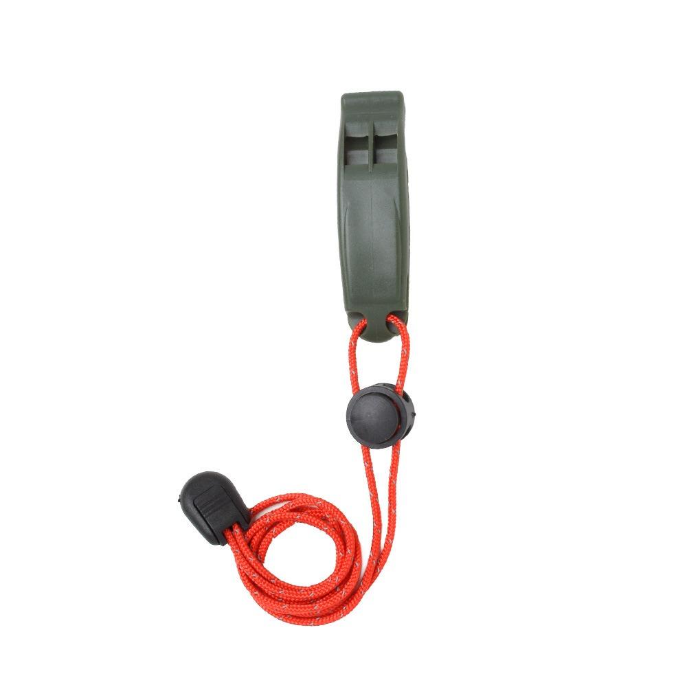 Dolphin Sound Outdoor Survival Whistle Anti Loss Clip Rescue Emergency Whistle Outdoor Tool