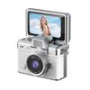 Retro Flip Screen Digital Card Camera for Students and Travelers