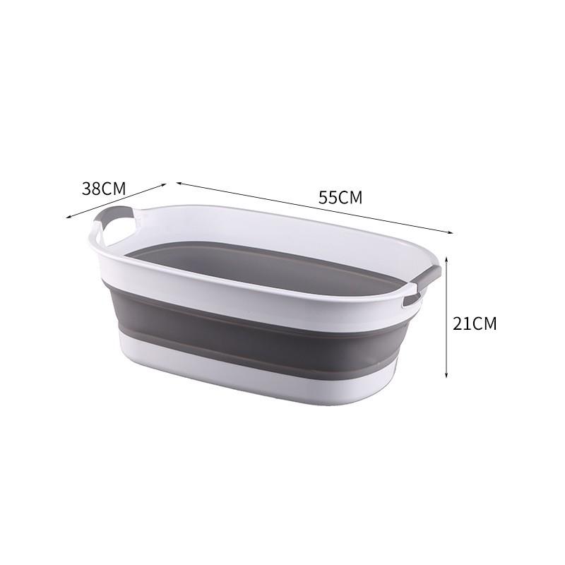 Extra Large Foldable Plastic Laundry Basin