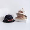 Korean Style Children's Sun Protection Lace Bucket Hat for Girls