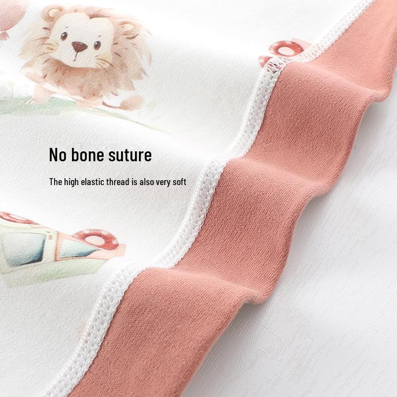 Spring Cotton Baby Sleeping Bag Pajamas: Long Sleeve Split Leg with Zipper