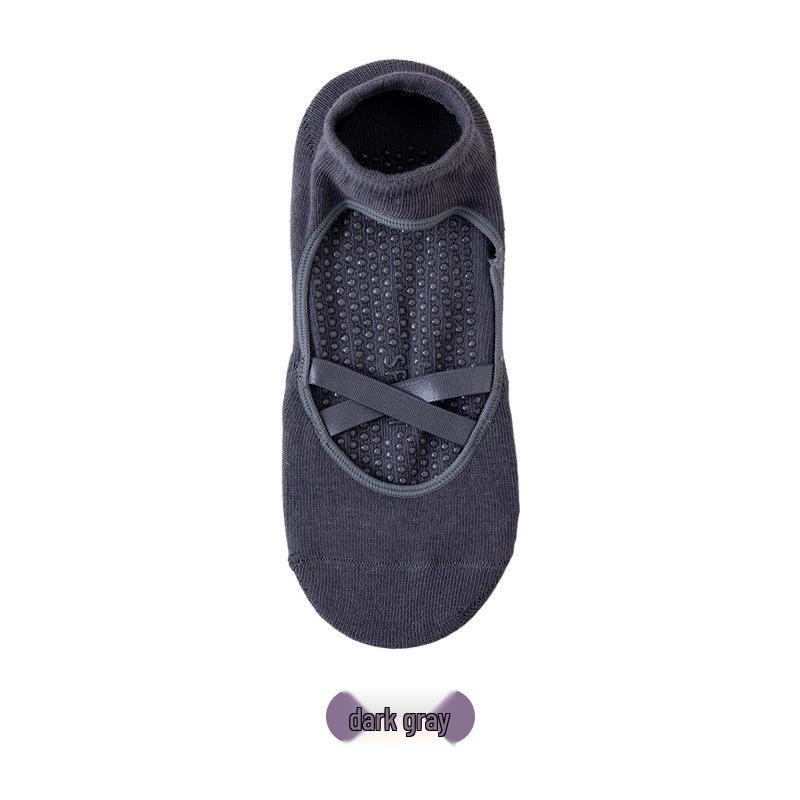 Non-slip Thin Yoga Dance Pilates Socks for Women - Short, Summer Fitness & Floor Use