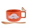 Disney Baymax & Mochi Soup Cup and Spoon Set ( Hot Drinkware ) NEW Disney Store