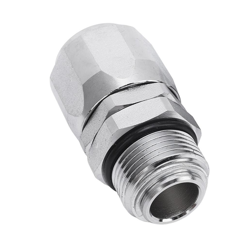 Fuel Hose Swivel Connector 32mm 360 Degrees  Rotating Metal Enhanced Sealing Performance for 34mm 37mm Outer Diameter