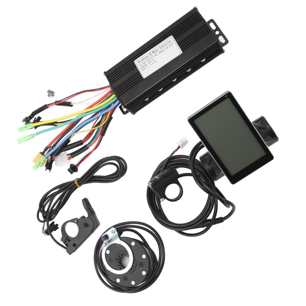 30A Sinewave 3 Modes Motor Controller LCD M5 Display Panel Thumb Throttle Electric Bike Lithium