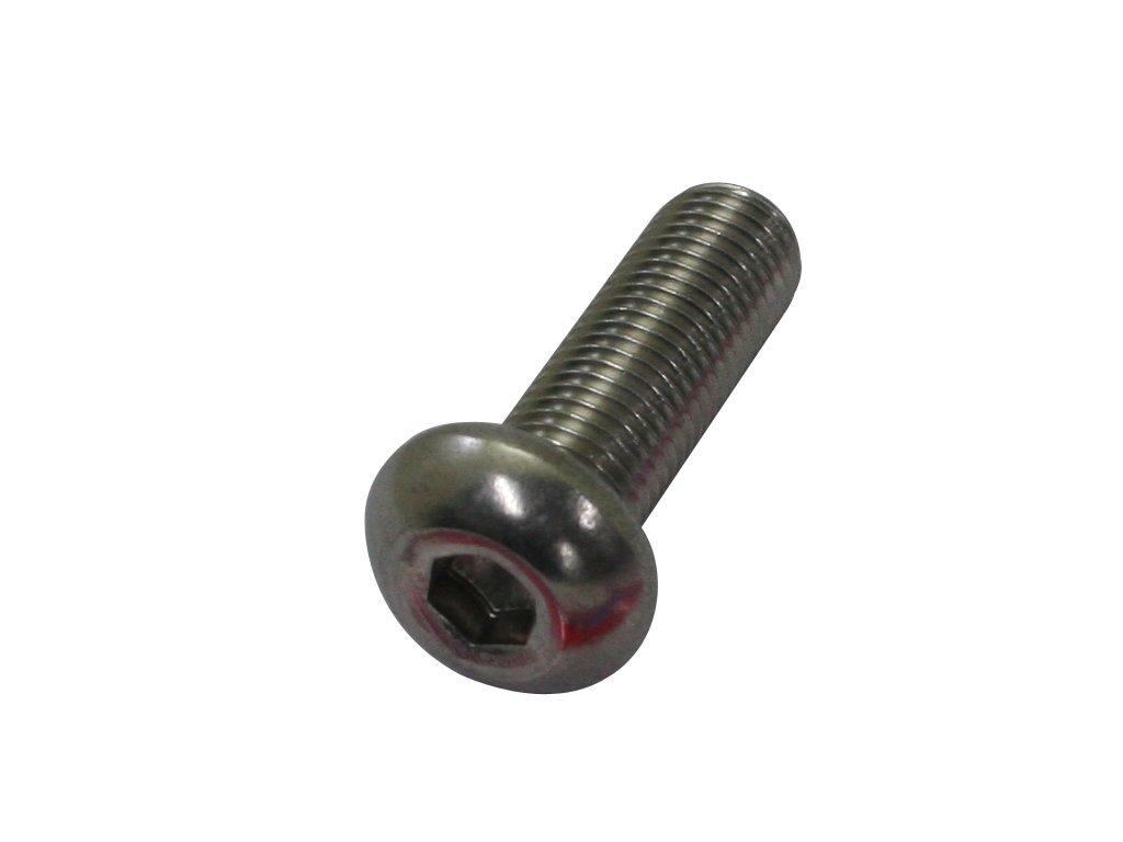 Cf Posh 821840-030 STD Stainless Steel Hex Socket Button Cap Bolts M10-P1.25 x30 1pcs M10-1.25 x30