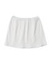 Hety Pure Rose Cotton Skirt (White)