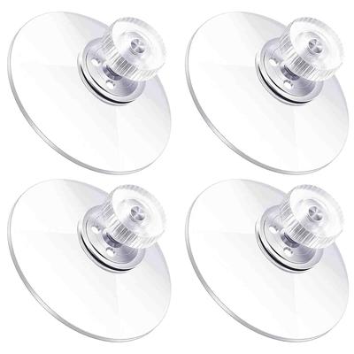 LIKENNY Strong Clear PVC Suction Cup M4 Screw Suction Cup