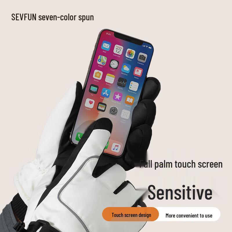 Men's Winter Warm Ski & Motorcycle Gloves