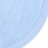 Elderly Waterproof Bib Adult Mealtime Saliva Towel Dining Apron Clothes Protector Light Blue L