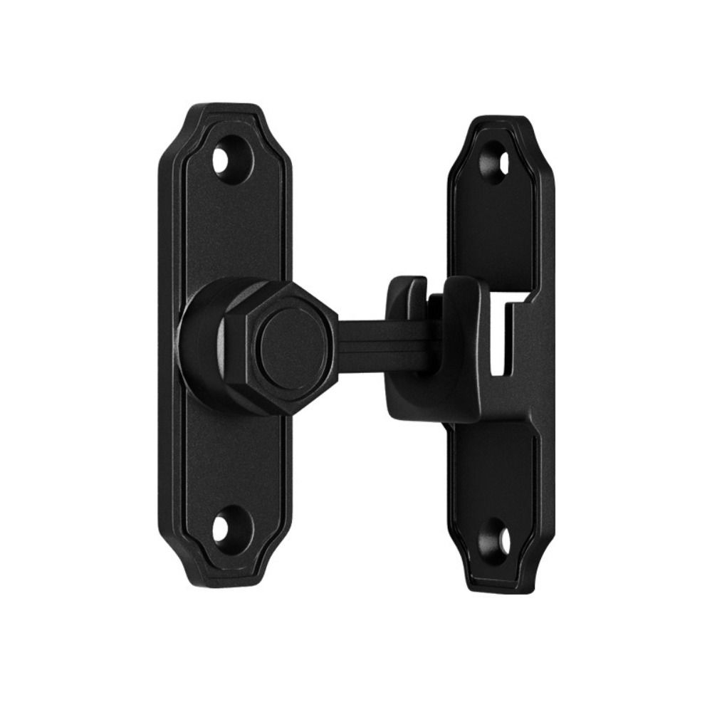 90 180 Degree Luminous Door Buckle Anti-theft Door Hasps Protable Door Lock Guard Indoor