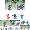 Cute Cartoon Acrylic Christmas Tree Ornament For Home And Car Decorations