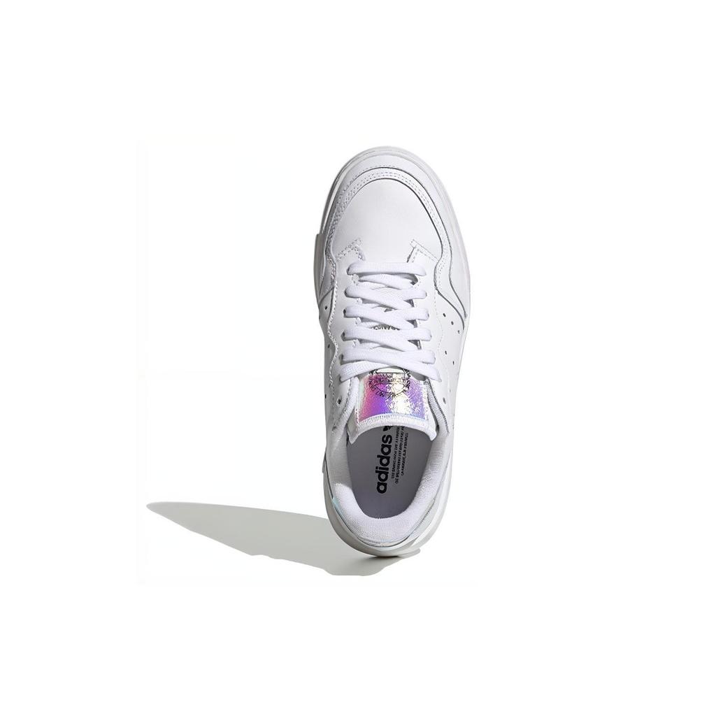 (GS) Adidas Supercourt 'Cloud White Metallic' Kids' EG8489