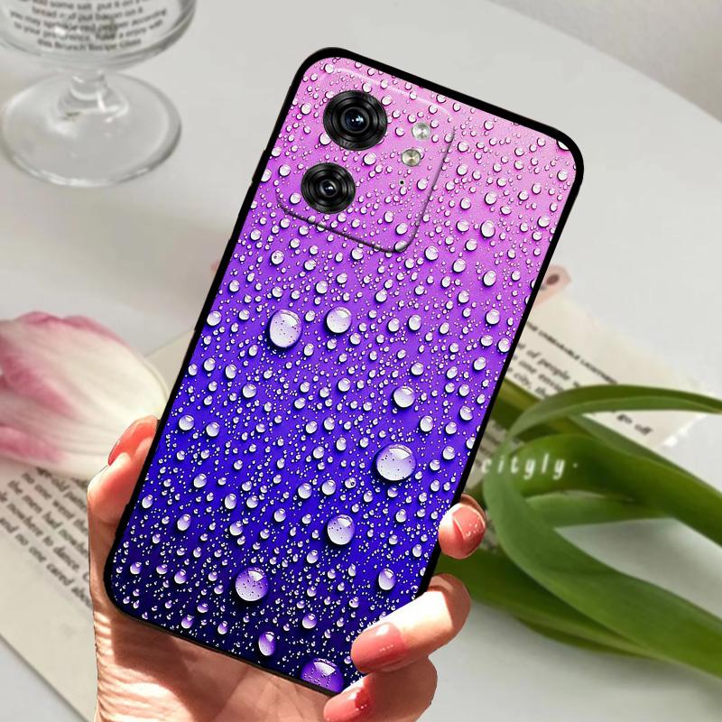 Pro pouzdro Moto Edge 40 5G Edge40 Neo Nárazuvzdorné měkké silikonové TPU kryt telefonu Pro Motorola Moto Edge 40 Pro Ochranné Fundas