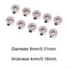 10 Pieces Airplane Model Wheel Clamps RC Landing Gear Stoppers Accessories Alloy Reliable