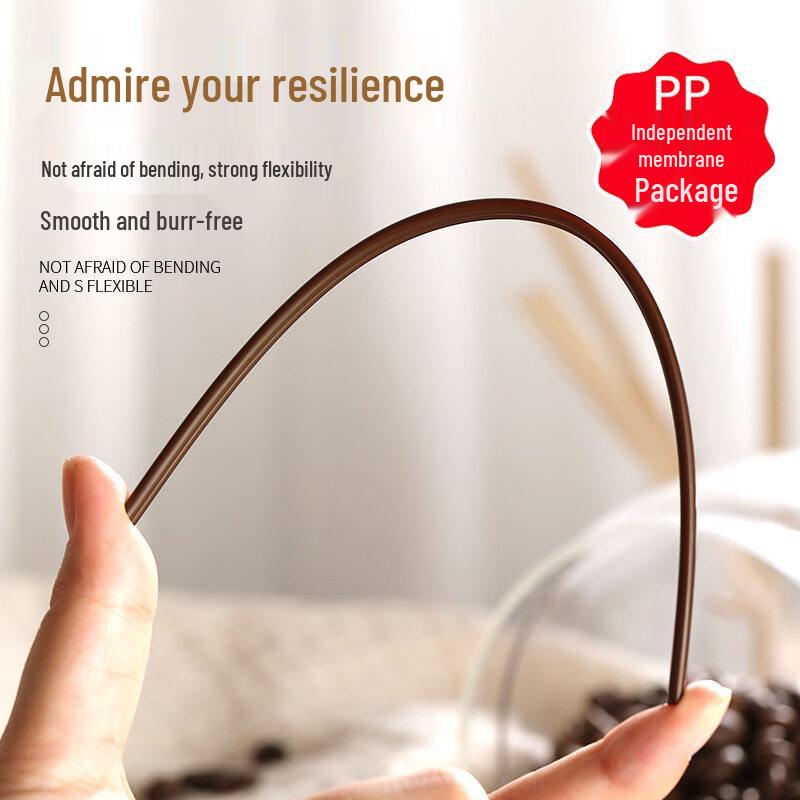 ZISIZ Disposable Coffee & Milk Tea Stirrers