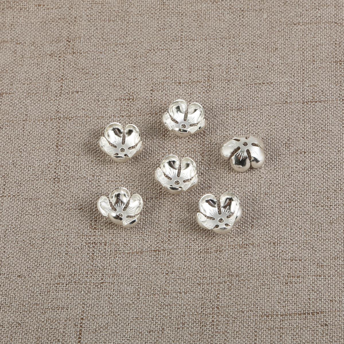 

2 шт. Латунні аксесуари для виготовлення ювелірних виробів у формі квітки в різних стилях. Прикраса. 6*13mm