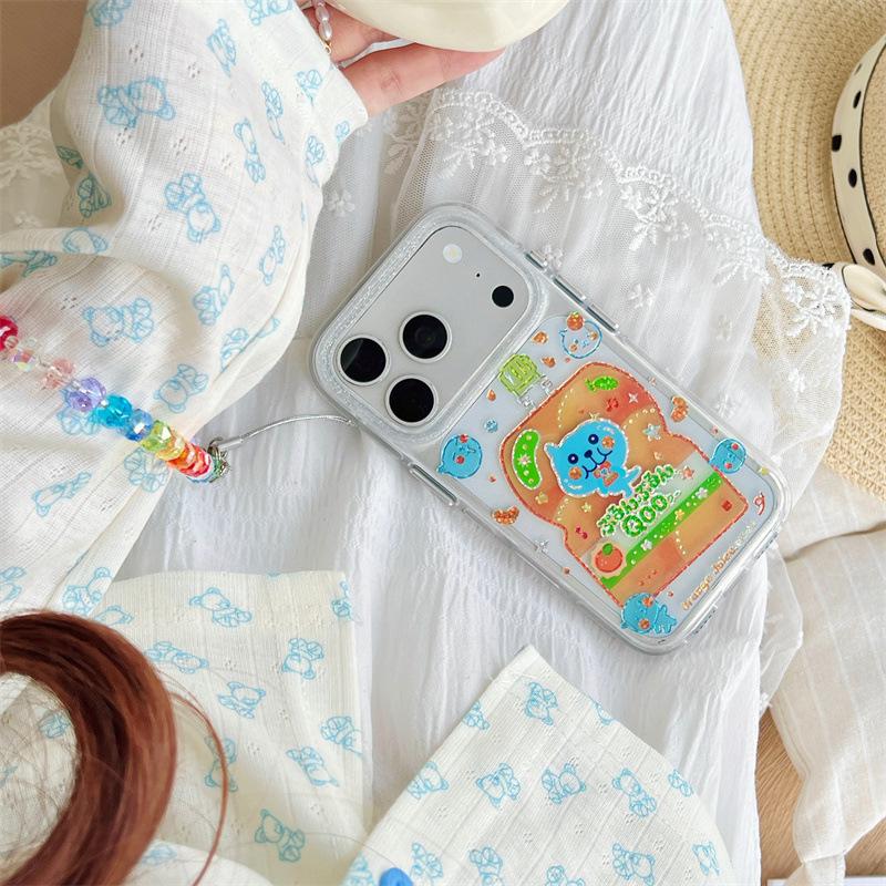 

Cartoon Orange Juice Design iPhone 17/16 Pro Max/15/14 Case - New Style for Kids 17 Pro Max