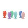 Silicone Fish Toothbrush Holder & Wall-Mount Suction Set