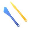 5Pcs Car Window Tint Tools Plastic Wrap Shank Gasket Squeegee Long Handle Micro Squeegee Car Tinting Wrap Tool Corner Scraper