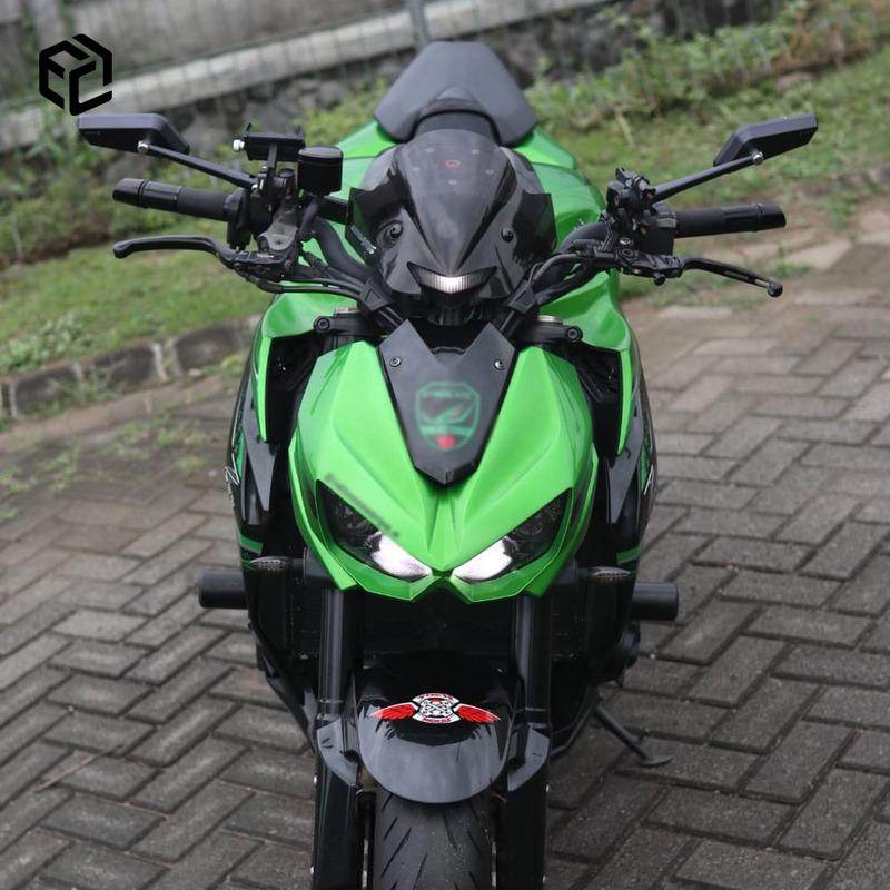 Motorcycle Rearview Mirrors Bar End Side Mirror For KAWASAKI Z900 1000 ZH2 Z750 Z900RS Z1000R Z800 Z400 VERSYS 650 X300 1000
