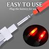 Fishing Bites Alarm Indicator Fishing Bells Clip with LED Light Night Sea Fishing Rod Fishing Bites Alarm Indicator