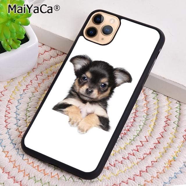 Cute Chihuahua Puppy Dog Phone Case For iPhone 17 Air 16 pro max 15 14 plus 12 13 Shell Cover coque