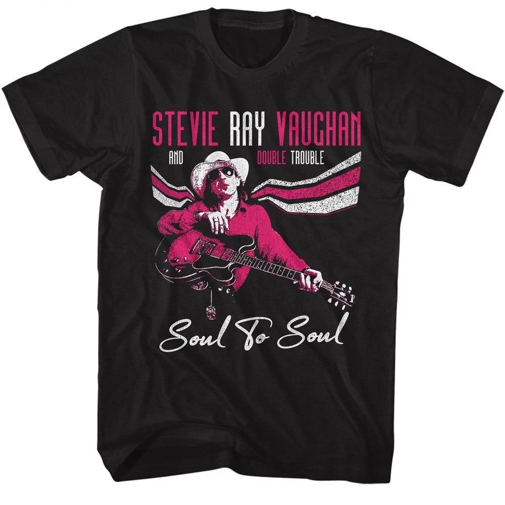 Stevie Ray Vaughan - Soul To Soul - American Classics - Solid Black  Short 140