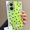 Black Circular Dots Feather Texture Phone Case for Xiaomi Poco X5 X7 M6 Pro X6 X3 Pro NFC C75 C71 C65 C61 M5S Women Girls Cover