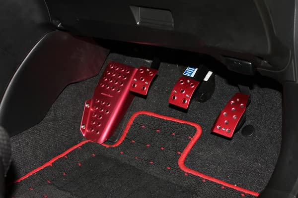 MONSTER SPORT Sport Driving Pedal Clear for Swift Sport Manual Transmission Covers, Anodized, [ZC32S]/Swift [ZC72S/ZD72S] (ZC32 MT) (849500-4850M)