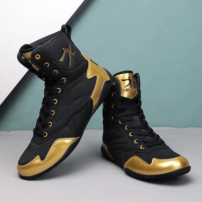 Brand Wrestling Shoes Men Original Boxing Shoes Classic Sneakers Mens Casual Equipment Training Combat Gym Wrestling Boots