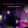 Boîtier ATX - Mars Gaming - MC-X2 - Noir - Acier - 2 Ventilateurs 12cm FRGB