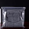 50pcs/set Portable Plastic Ziplock Bag Reusable Transparent Storage Bag Multi-Purpose Luggage Organizer Clothing Storage