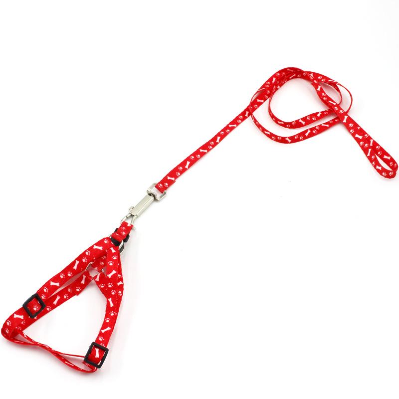 Adjustable Vest Harness Pet Leash Ergonomic Design Rope Labor Saving Rope for Medium and Small Dogs Use