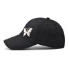 Strass Schmetterling Baseball Cap Damen Frühling Sommer Vielseitiger Sonnenschutz Hut Spitzenmuster Baseball Cap