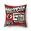 Halloween Pillowcase Car Waist Pillow Pumpkin Sofa Cushion Cover Office Home Living Room Pillowcase