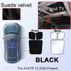 Car Suede Fabric Electrostatic Adsorption Sunroof Sunshade For AVATR 12 2025-Present Colorful Ice Nano Heat Insulation Skylight