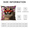 Floppa Cat Meme Pillow Case Sofa Living Room Bedroom Double-sided Printing Square Cushion Nap Time Pillow Case