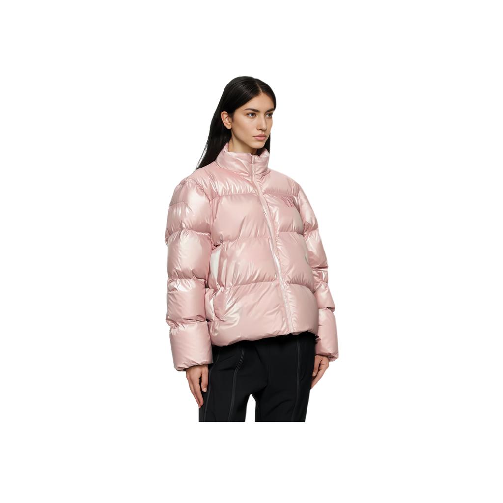 New MLB Basic New York Yankees Down Jacket Women's Hemp Pink 3FDJB2346-50PKM