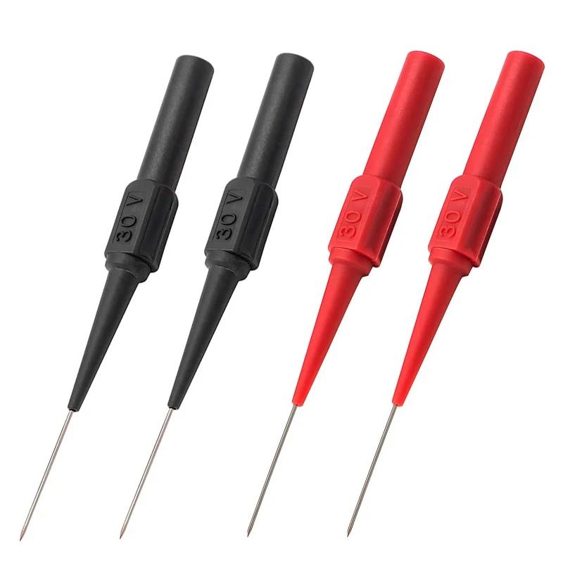 30V Diagnostic Tools Multimeter Test Lead Extension Cord Back Piercing Needle Tip Probe Automotive Locksmith Tool Accessories