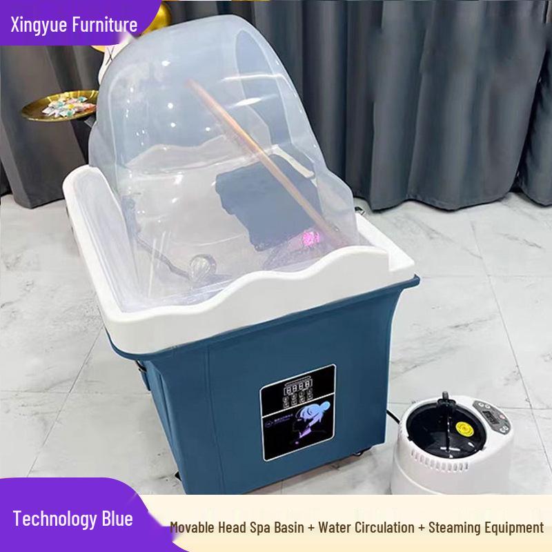 Shampoo Basin Head Therapy Device for Hair Care and Salon Massage