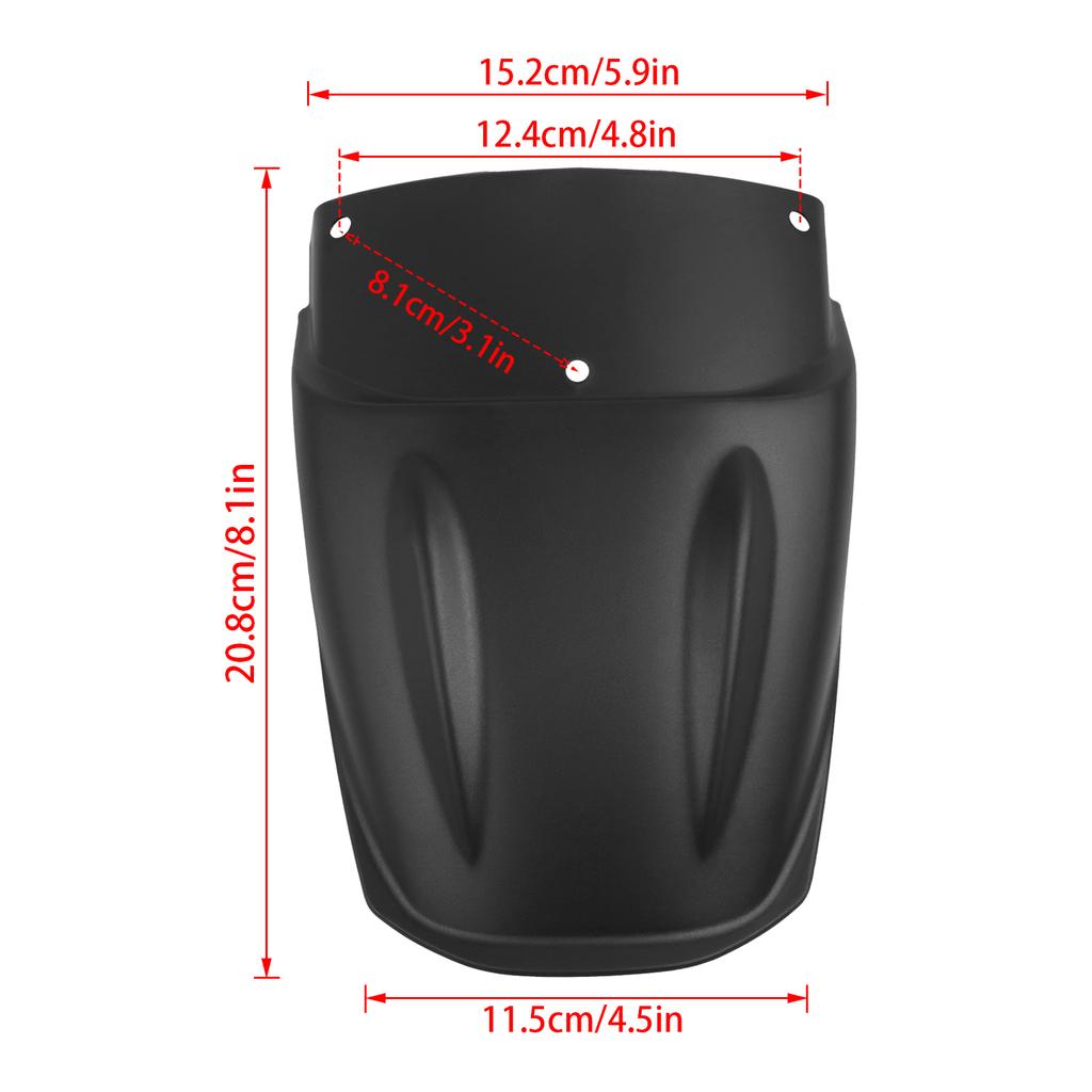 For Honda NT1100 NT 1100 2025 2025 2025 Motorcycle Front Fender Extender Mudguard Extension Accessories