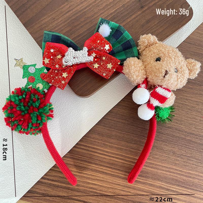 Little Bear Headband - Christmas Hair Accessories for Girls and Teens