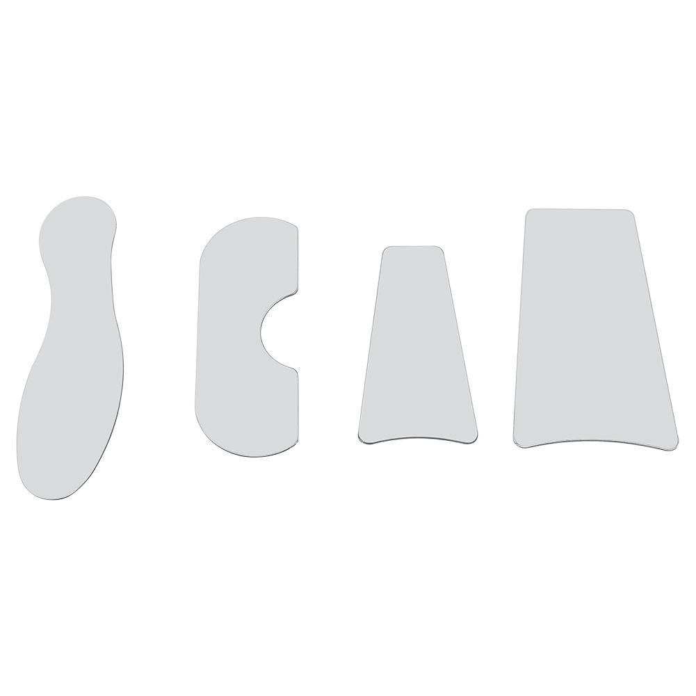 

4 шт. Стоматологическое ортодонтическое интраоральное фотографическое зеркало-рефлектор из нержавеющей стали