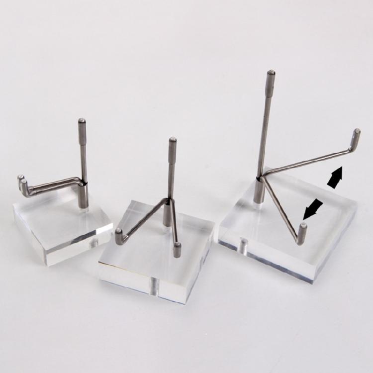 Acrylic Display Stand Easel Holder for Crystal Mineral Gemstones Collectibles