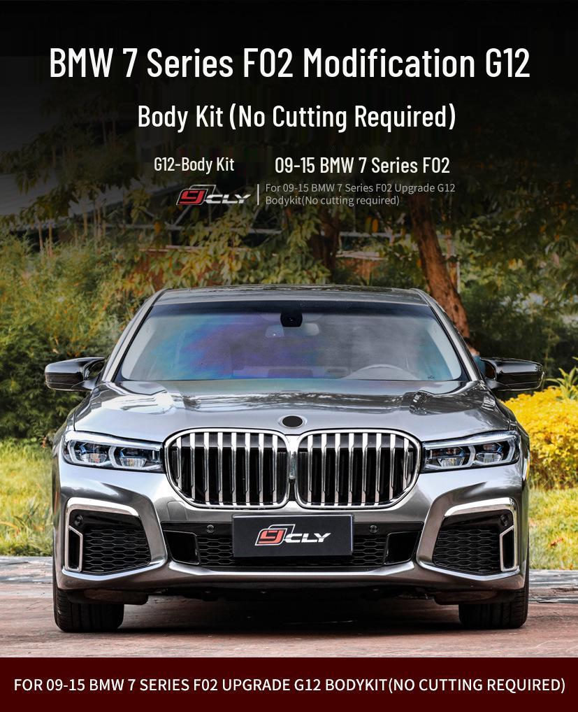 G12 Cut-Free Bumper Kit for 2009-2015 BMW 7 Series F02