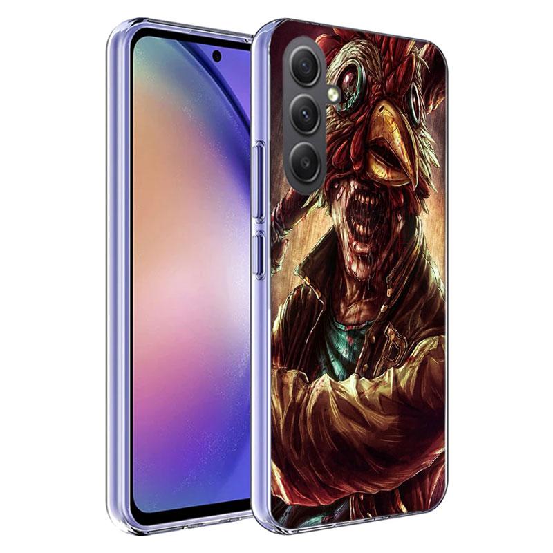 Game Hotline Miami Phone Case for Samsung A16 A26 A36 A56 A17 A37 A57 A07 A06 A02S A03 A04S A05S Galaxy Note 20 10 A50S A71 A51