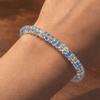Elastic Cord Laser Crystal Bracelet Elegant Fashion Jewelry Gift Stretchable Bracelet  Women